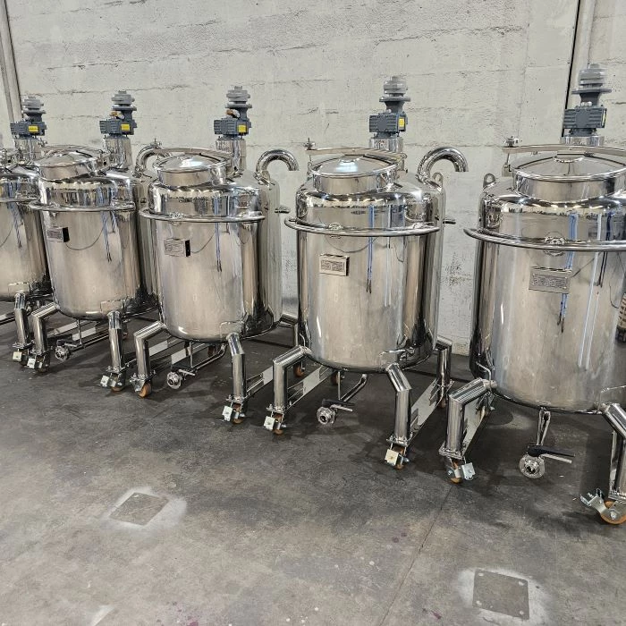 Tachos e Recipientes de Inox AGIMIX