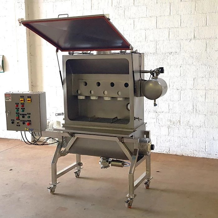 Cabine de despoeiramento Agimix C/ Ribbon Blender