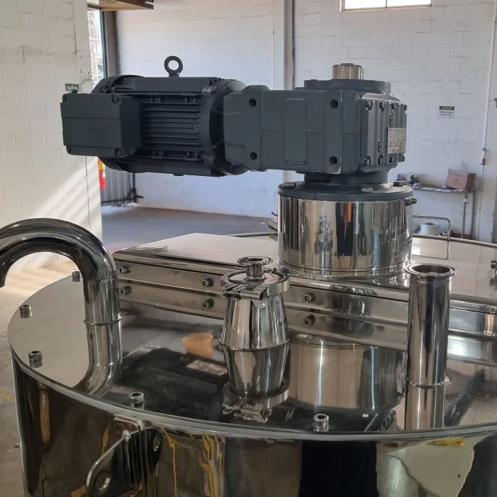Tanque de processo industrial para processos farmacêuticos Agimix