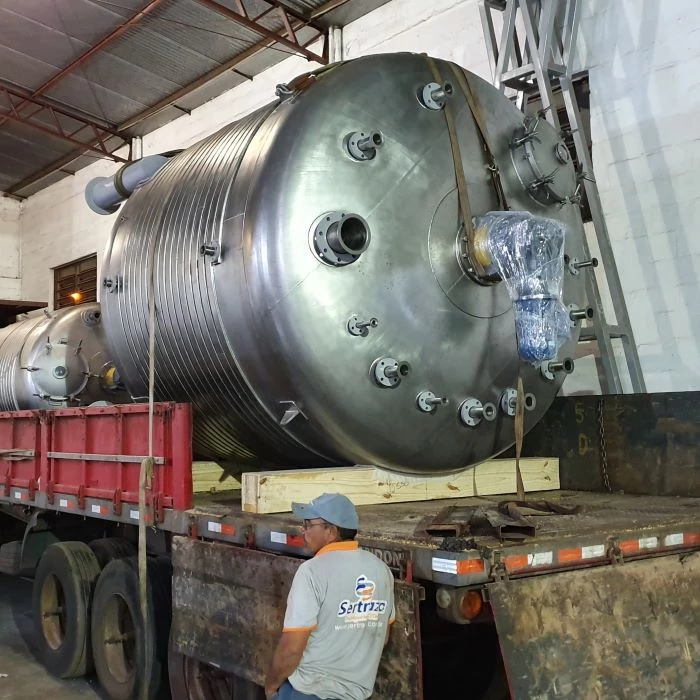Reator de processo industrial Químico Agimix