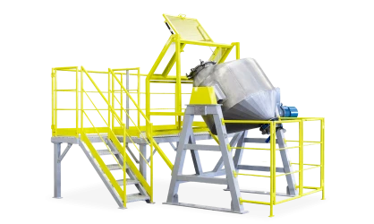 Mezclador Bicónico fabricado por Agimix