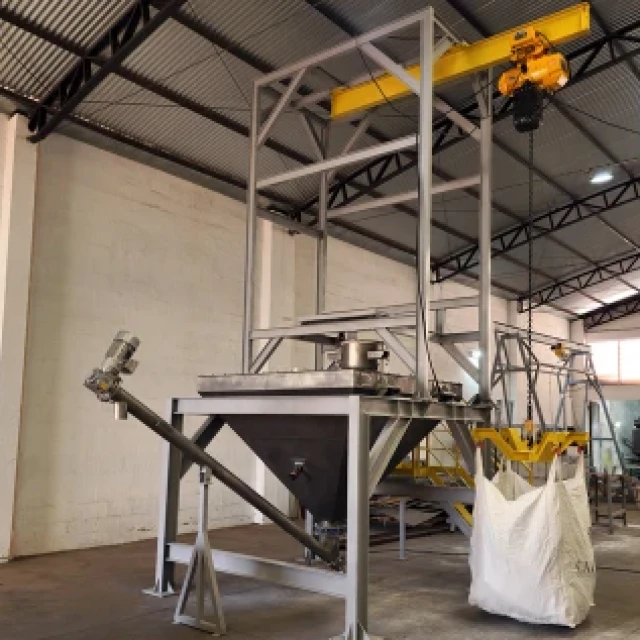 Big Bag Unloading System for Granulated Fertilizers