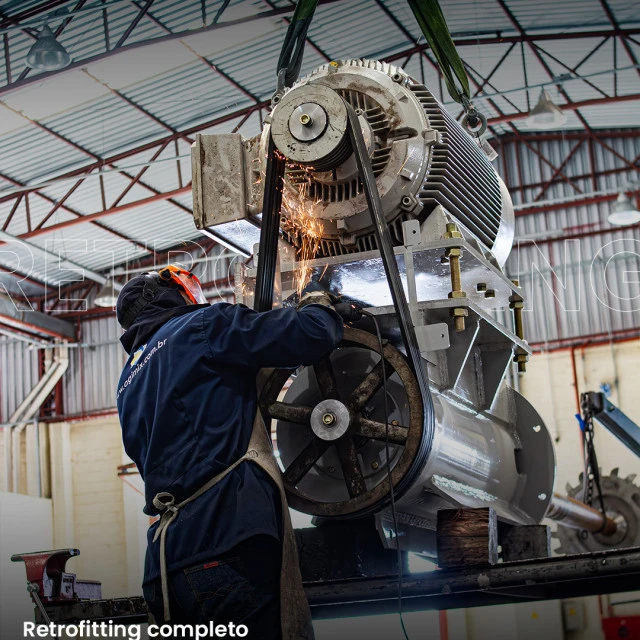 Retrofit of Industrial Dispersers for Paint Factories