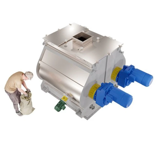 Paddle Mixer for Fertilizers: Homogeneous Granules and Powders