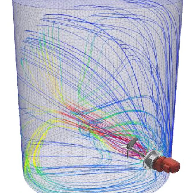 CFD Simulation on Side Agitators for Large Volume Tanks