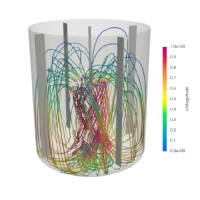 Dispensador Vertical de Pinturas y Barnices con Optimización CFD
